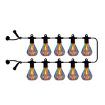 Guirlande lumineuse LED Marcus, transparente, kit d'extension. À 10 lampes.
