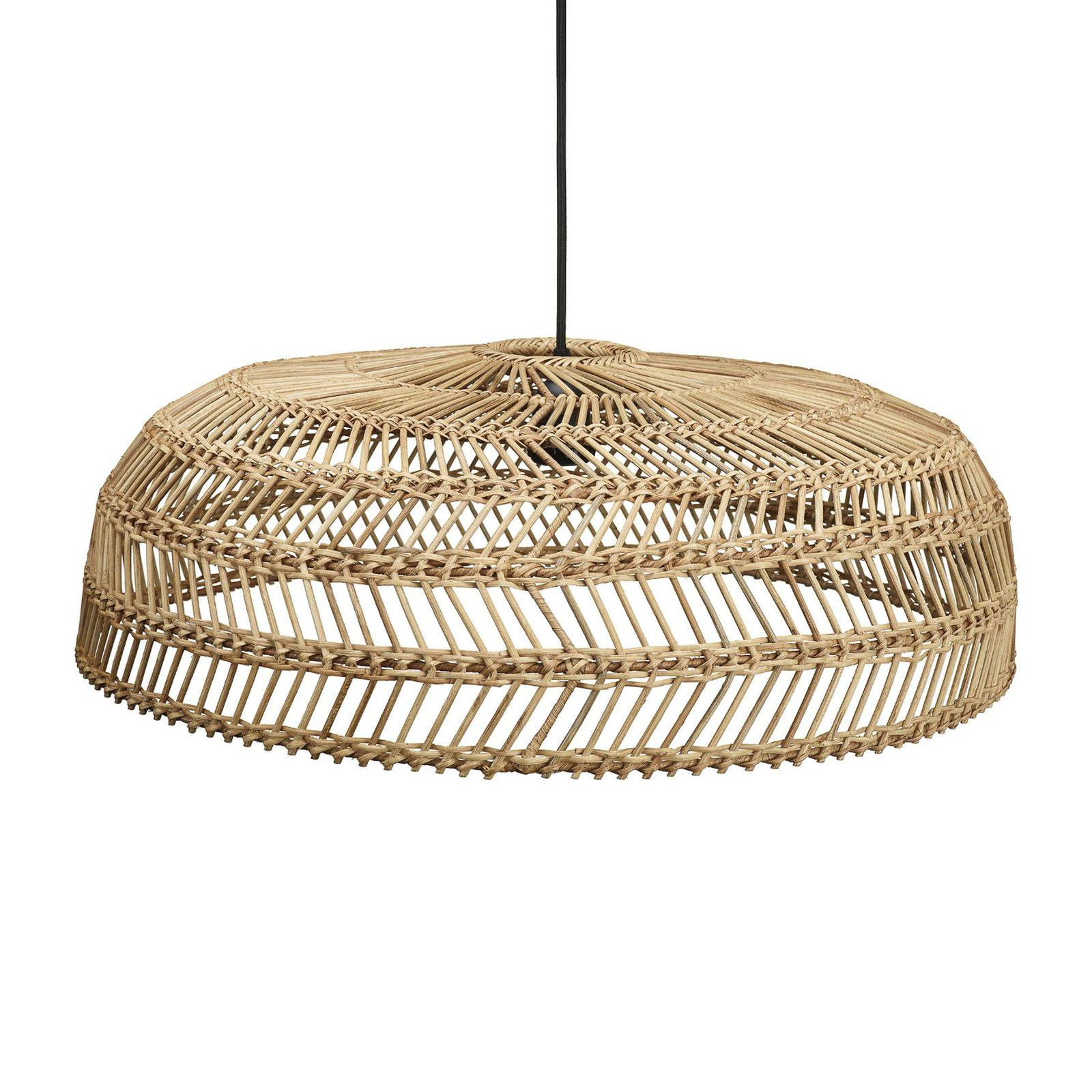 PR Home Denise függőlámpa, rattan ernyő, Ø 60 cm