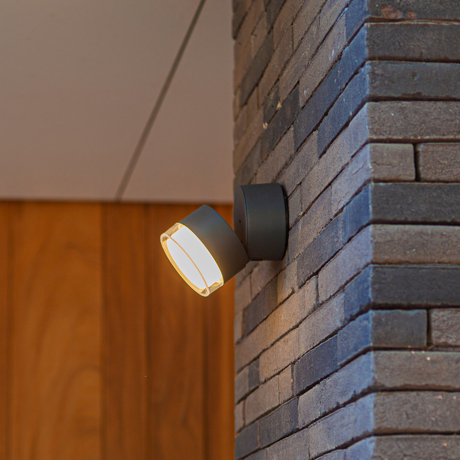 LED-Außenwandleuchte Dropsi, RGBW smart steuerbar