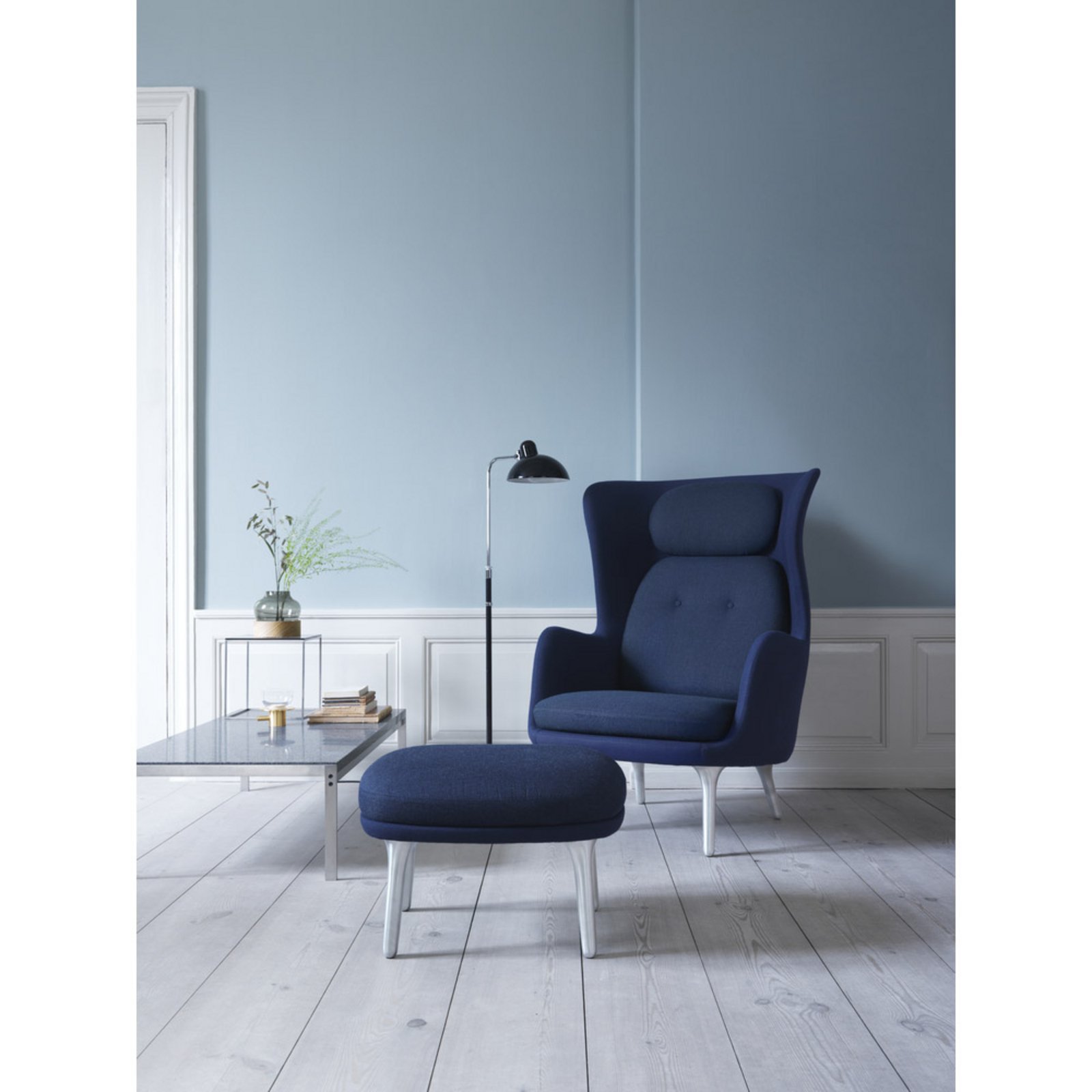 KAISER idell™ 6580-F Piantana Bianco - Fritz Hansen