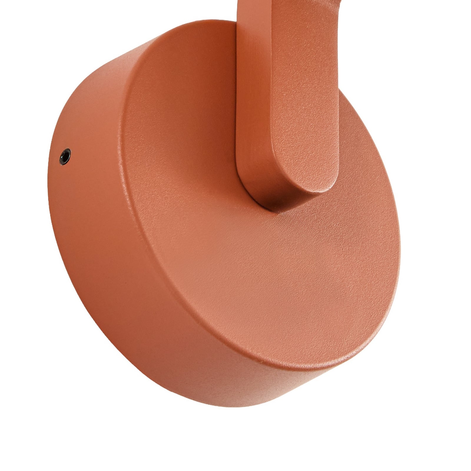 Lindby Capelo LED-ulkoseinälamppu, sävytetty, halkaisija 20 cm, IP65