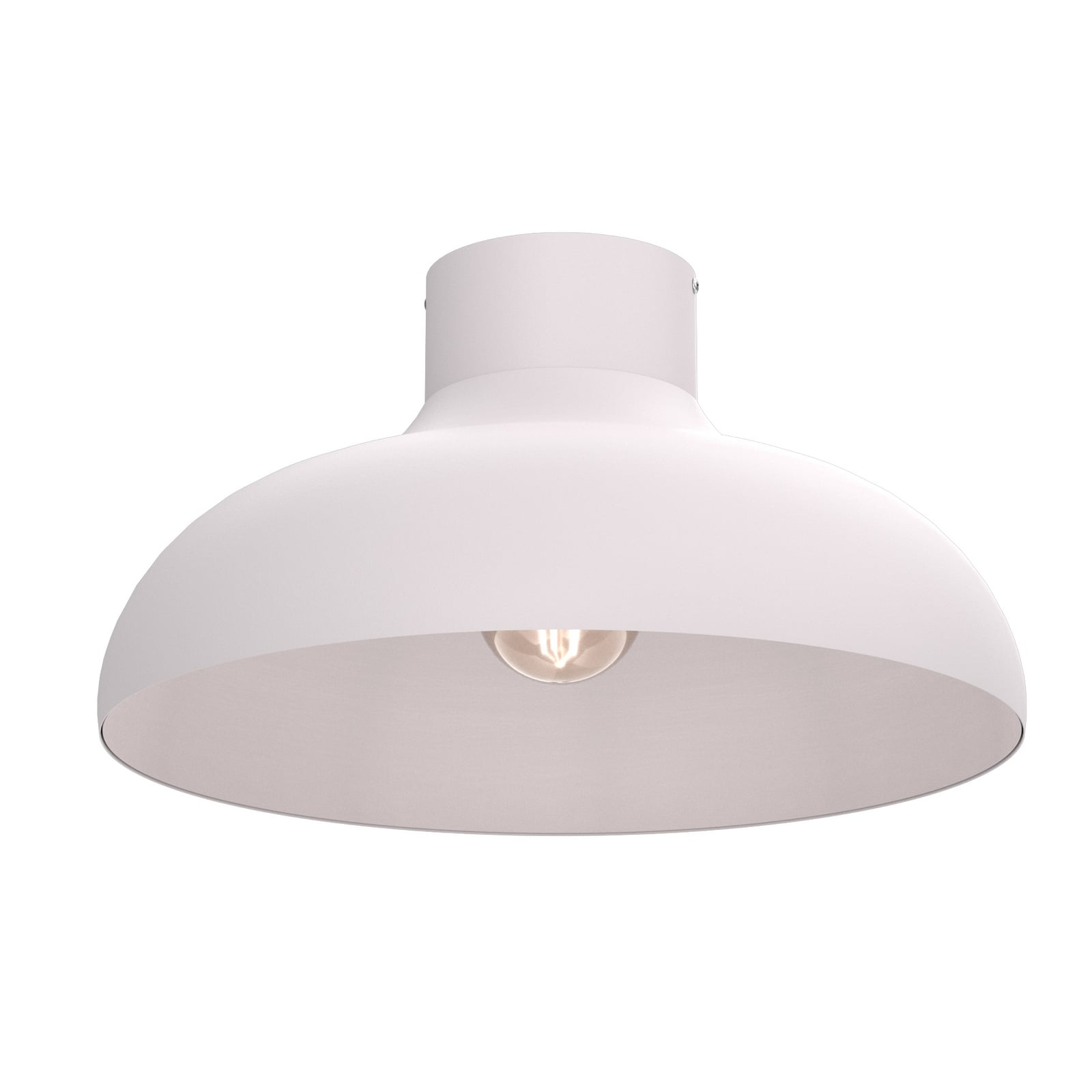 Basca ceiling light, beige, metal, Ø 40 cm, E27