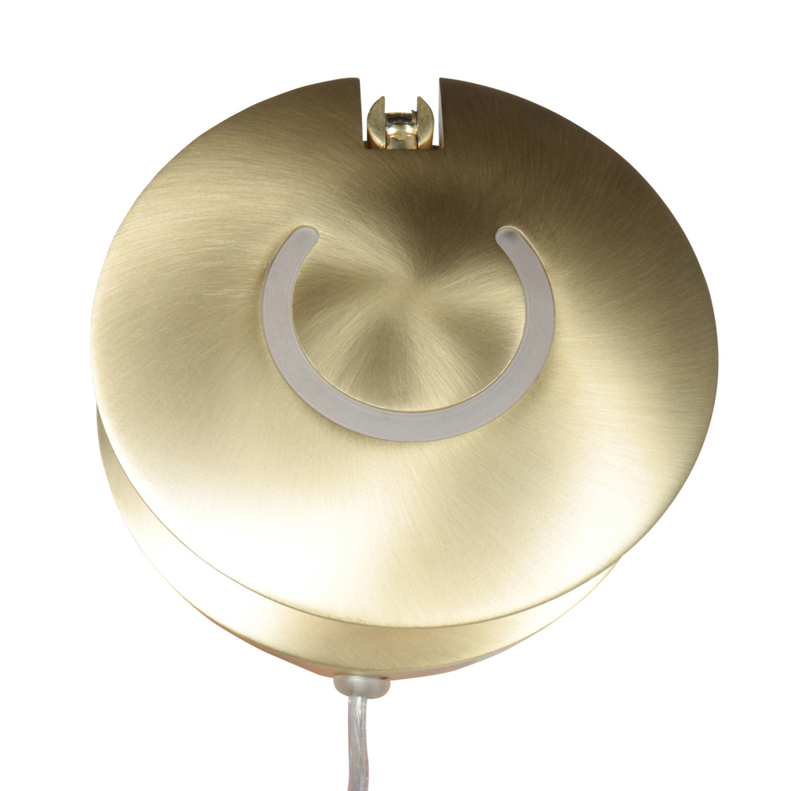 LED wandlamp Zenith 2, messingkleurig, CCT, metaal, stekker LED wandlamp Zenith 2, messingkleurig, CCT, metaal, stekker