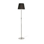 Aluminor Store vloerlamp, alu/zwart