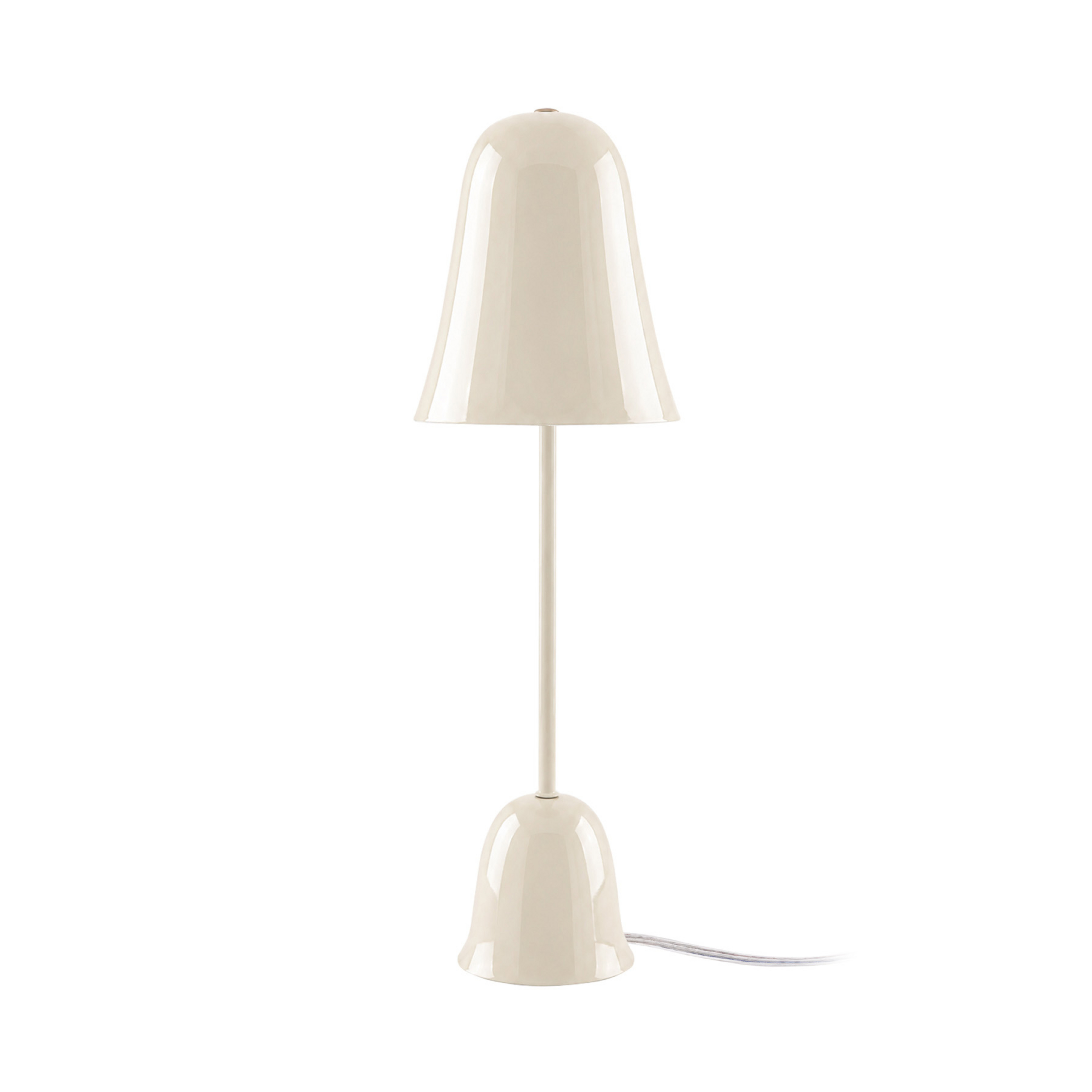 Stolová lampa Blåklockan, farba slonová kosť, výška 56 cm – Globen Lighting