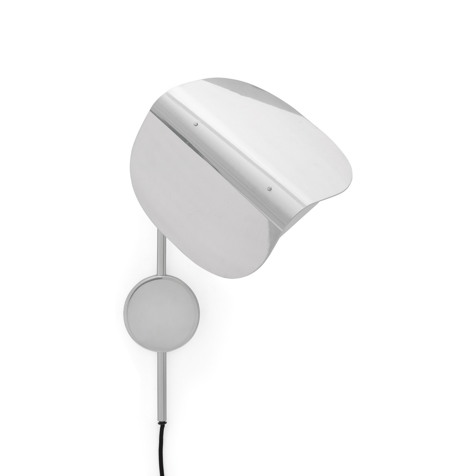 Audo wandlamp Wing, aluminium, 47 cm, stekker, verstelbaar Audo wandlamp Wing, aluminium, 47 cm, stekker, verstelbaar