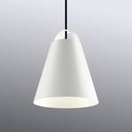 Louis Poulsen Obesna svetilka Above, bela, 25 cm
