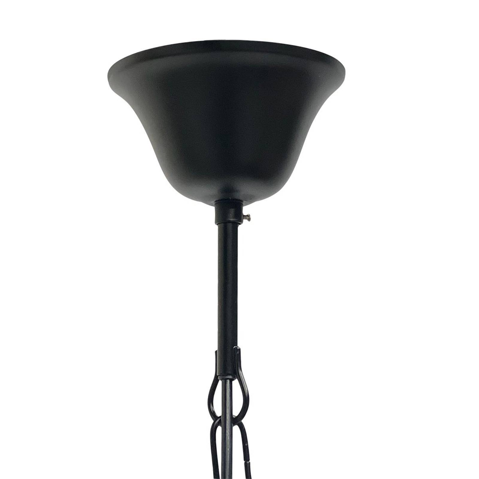 Lampa wisząca Pimpernel, Ø 23 cm, czarna