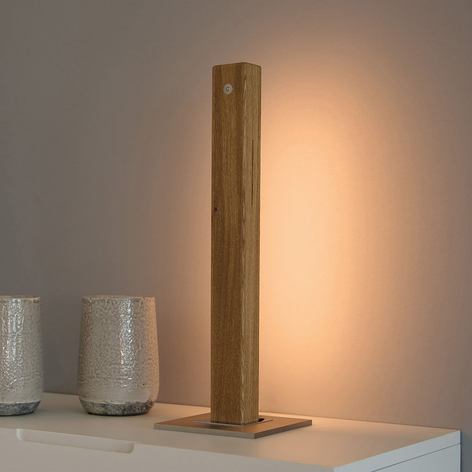 HerzBlut Leonora LED-Tischleuchte Säule CRI>90