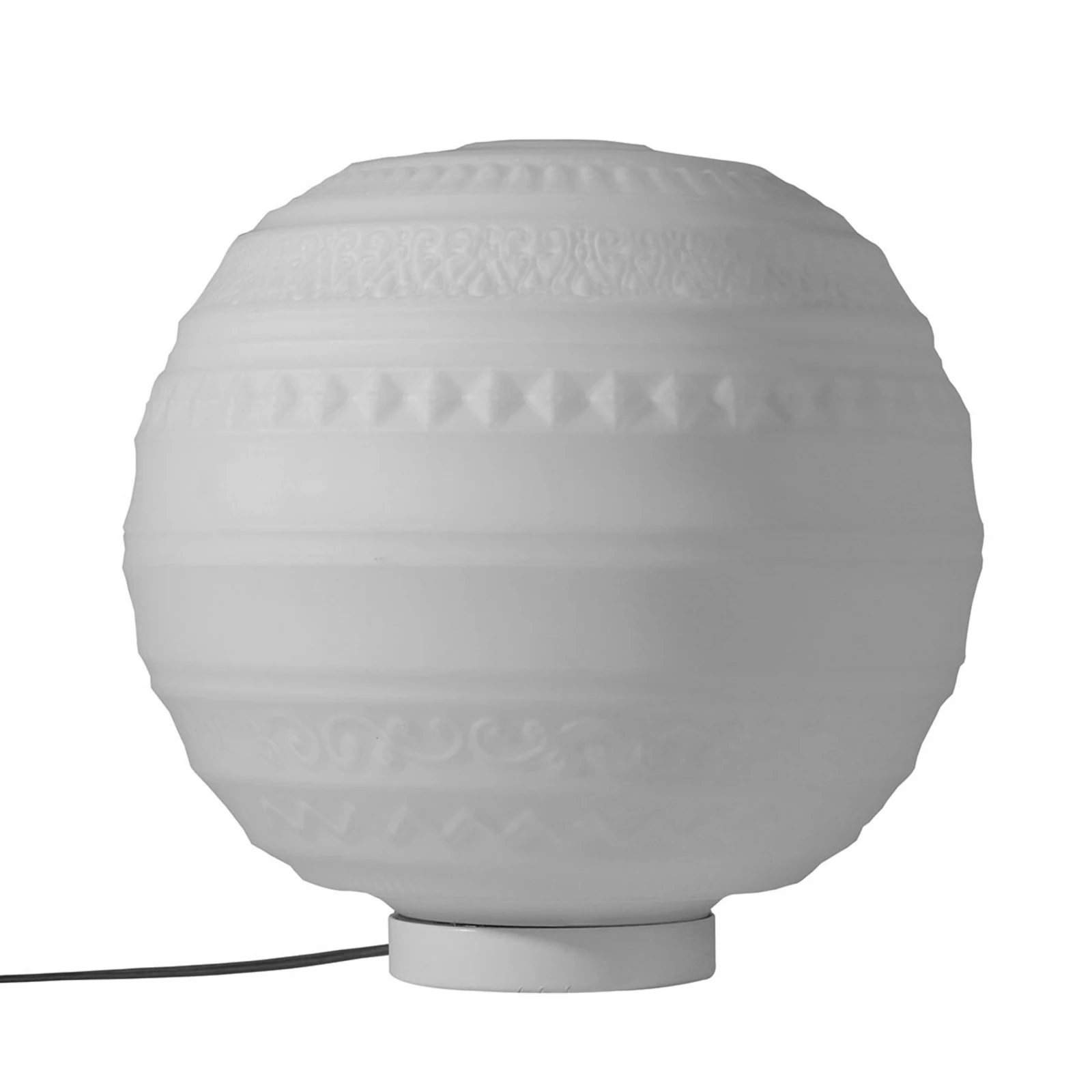 Karman Braille - staklena stolna lampa, 25 cm