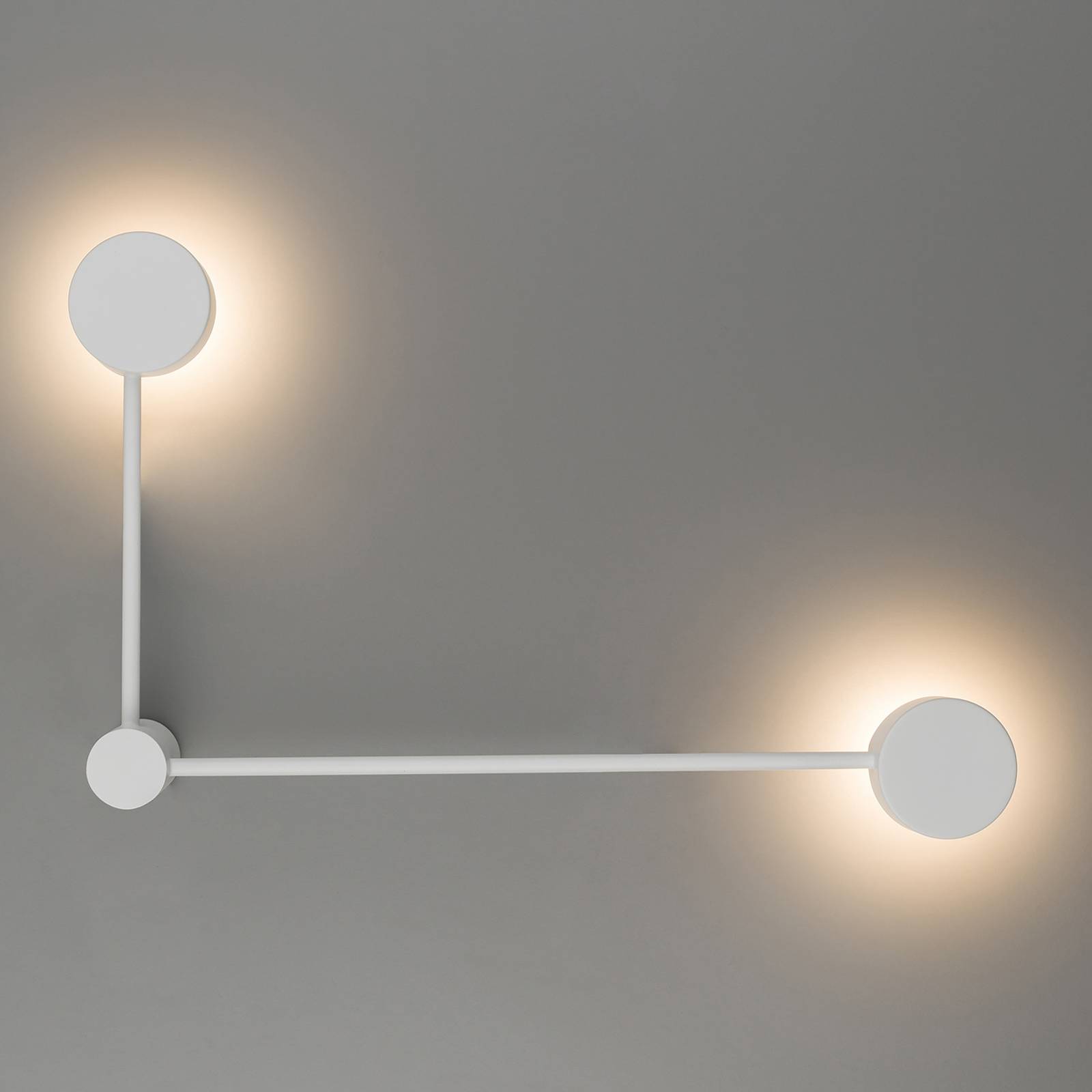 Zdjęcia - Żyrandol / lampa Nowodvorski Lighting Kinkiet Orbit II 20/40, biały, 2-punktowy 