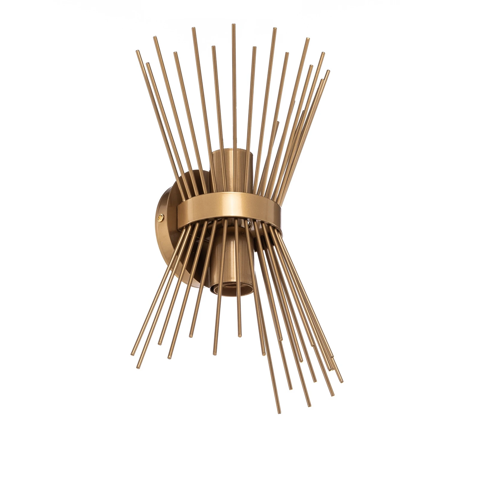 Zidna lampa Kirpi 3092 gore/dolje širina 23cm zlatna