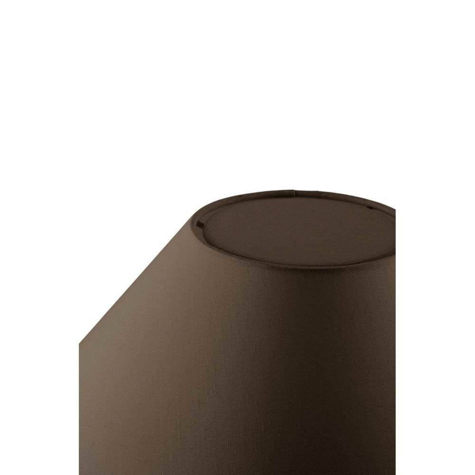 Globen Lighting Tischleuchte IRIS, braun, Höhe 39 cm günstig online kaufen