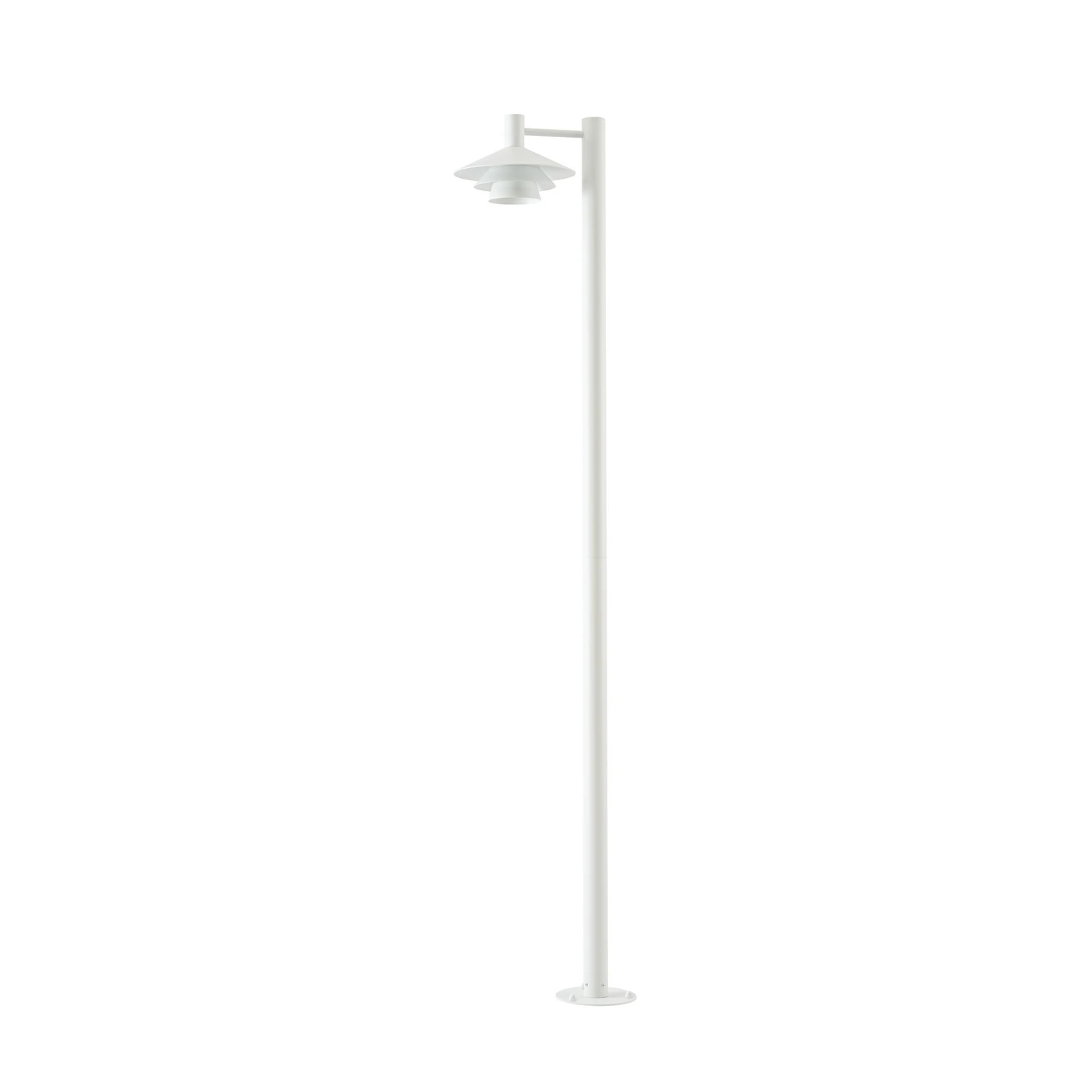 Lucande Montaro LED kültéri világítás, fehér, 220 cm, IP54