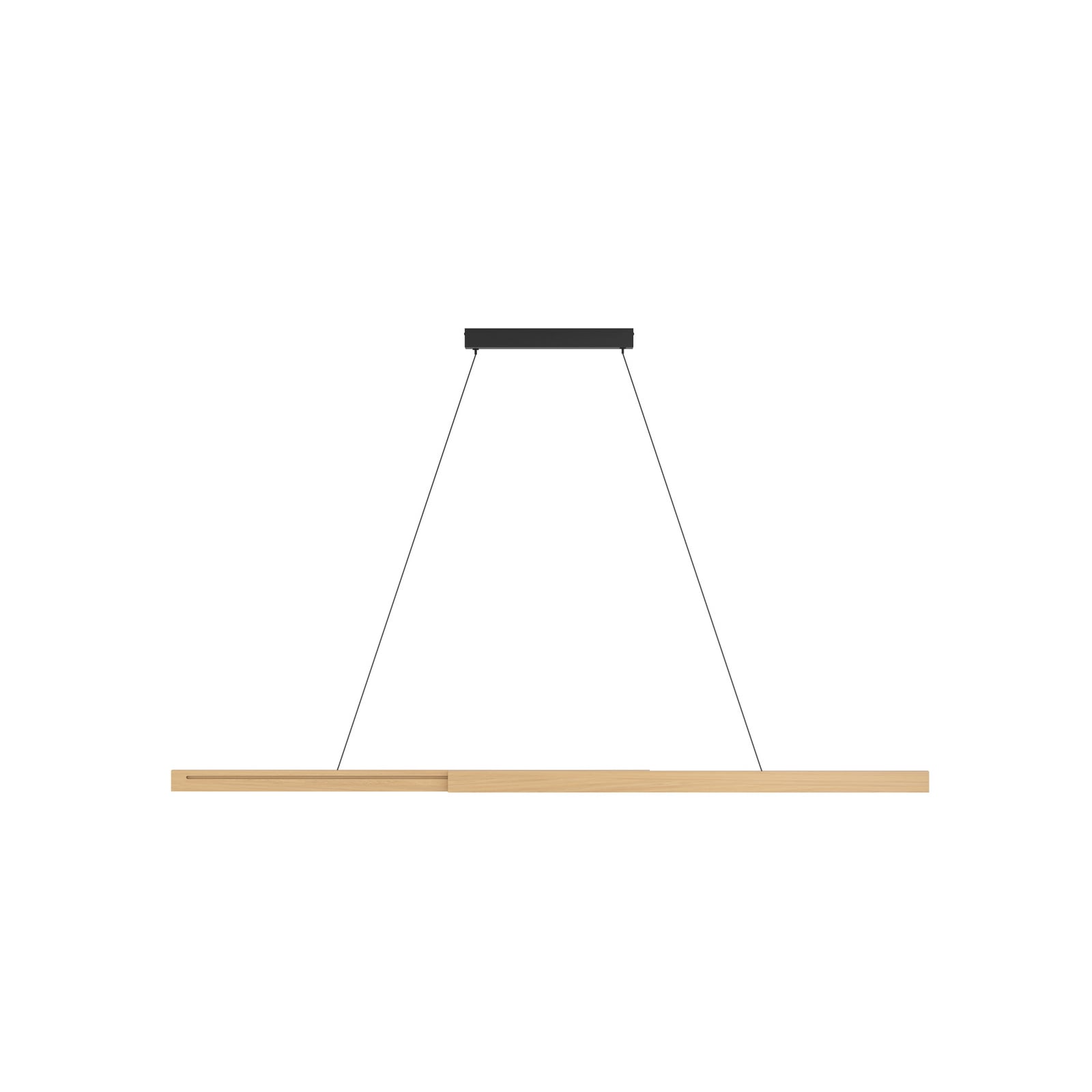 Montebuono LED-Hängelampe, holz 180 cm dim - Stars of Light