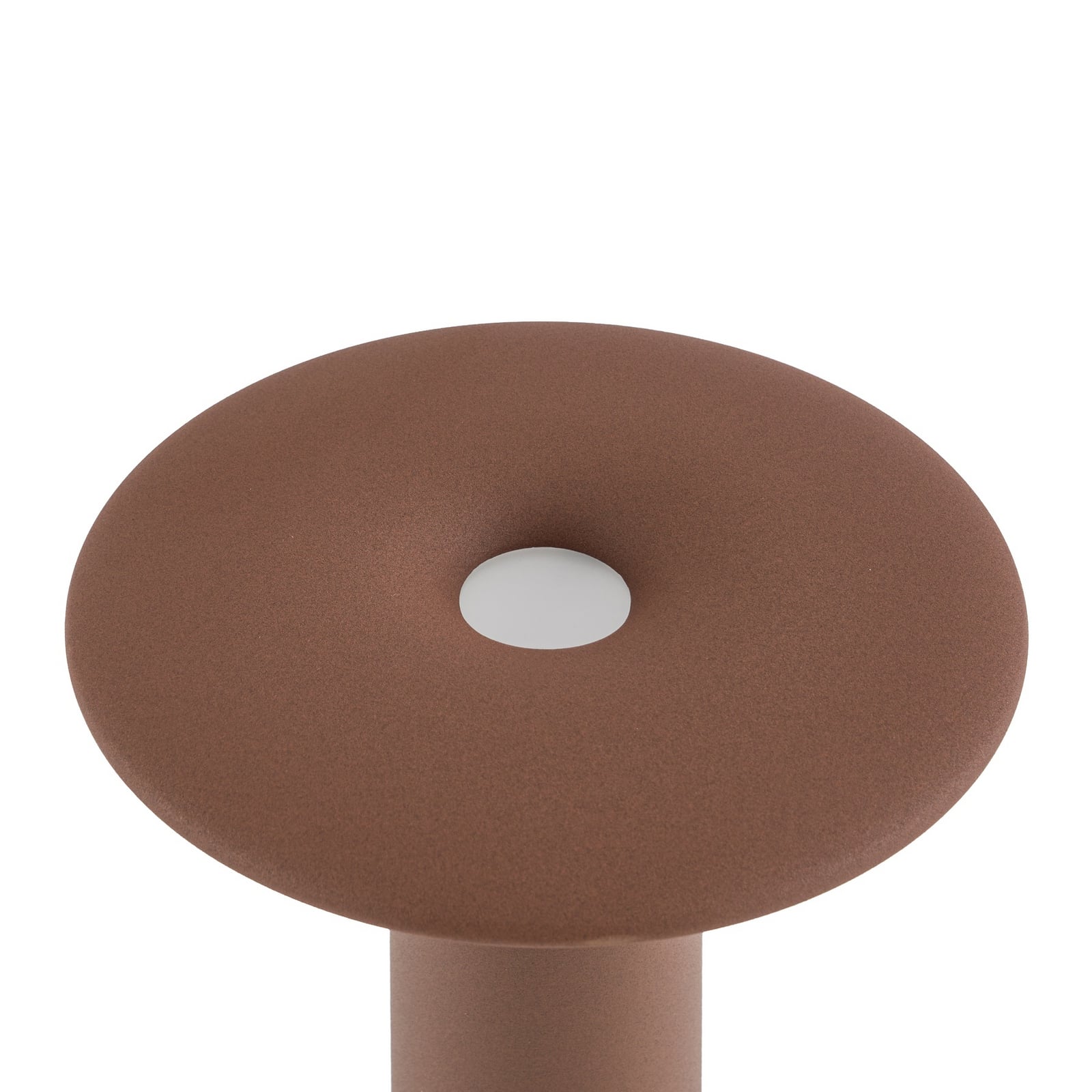 Haloa LED path light, height 50, IP54, brown, aluminium - Lucande