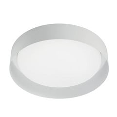 Stropné LED svietidlo Crew 2, Ø 26 cm biele
