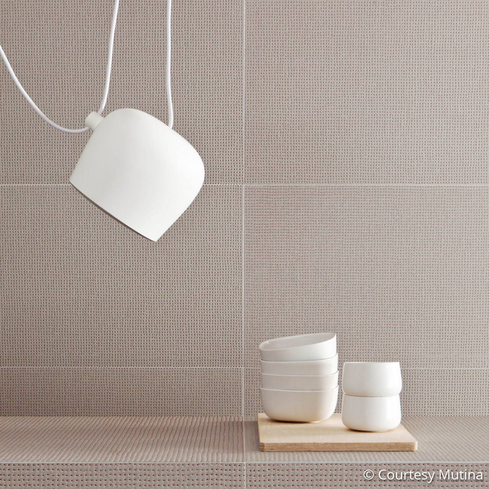 FLOS Aim Mała lampa wisząca LED, biała