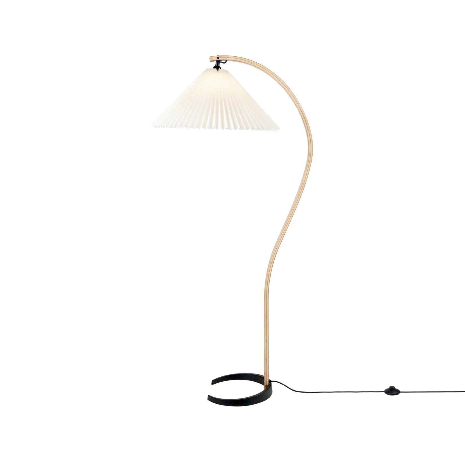 Timberline Stehleuchte White/Oak/Birch - GUBI