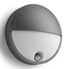 Philips Capricorn LED sensora āra lampa antracīta krāsā