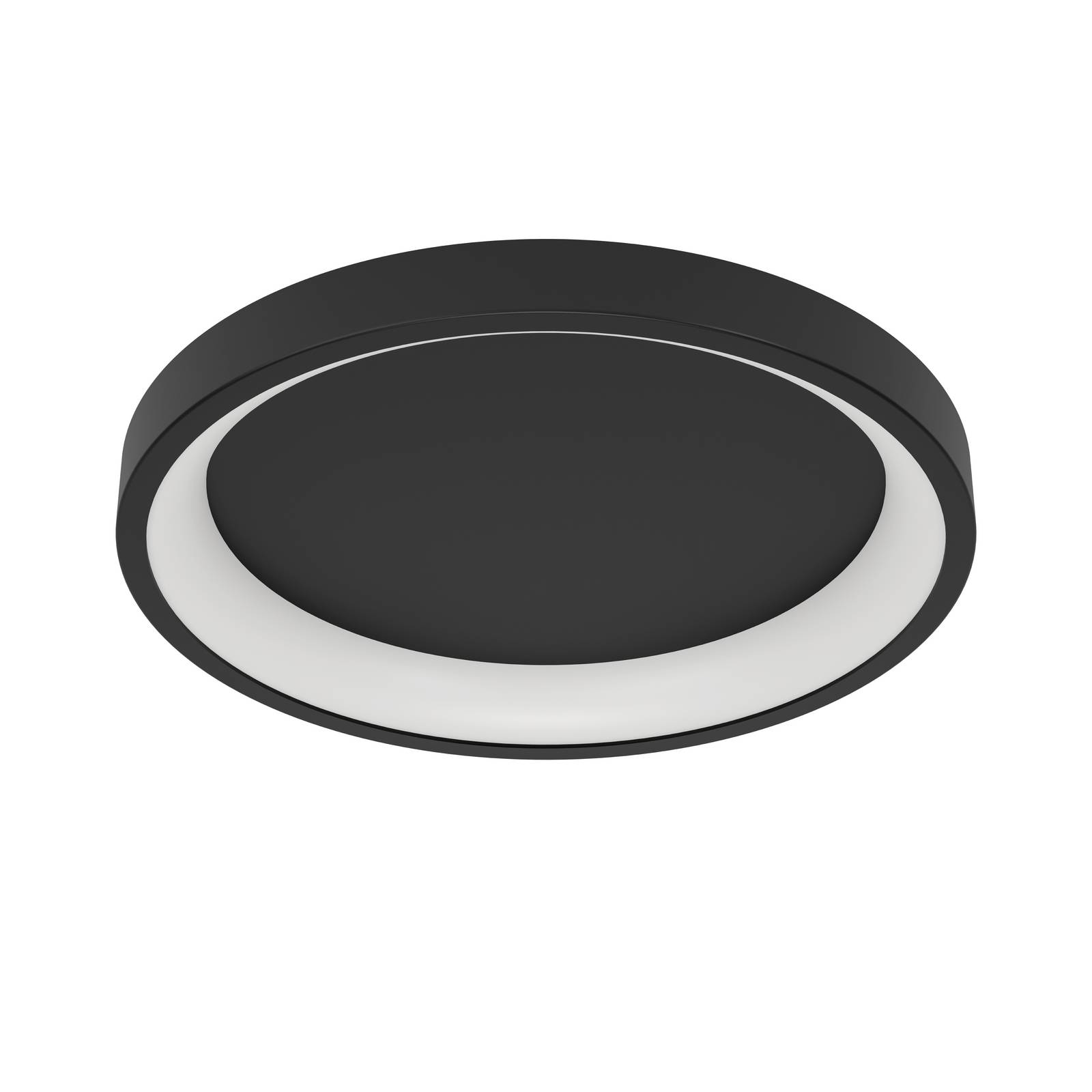 EGLO connect Smart-LED lampa sufitowa Loretello-Z, okrągła, czarna