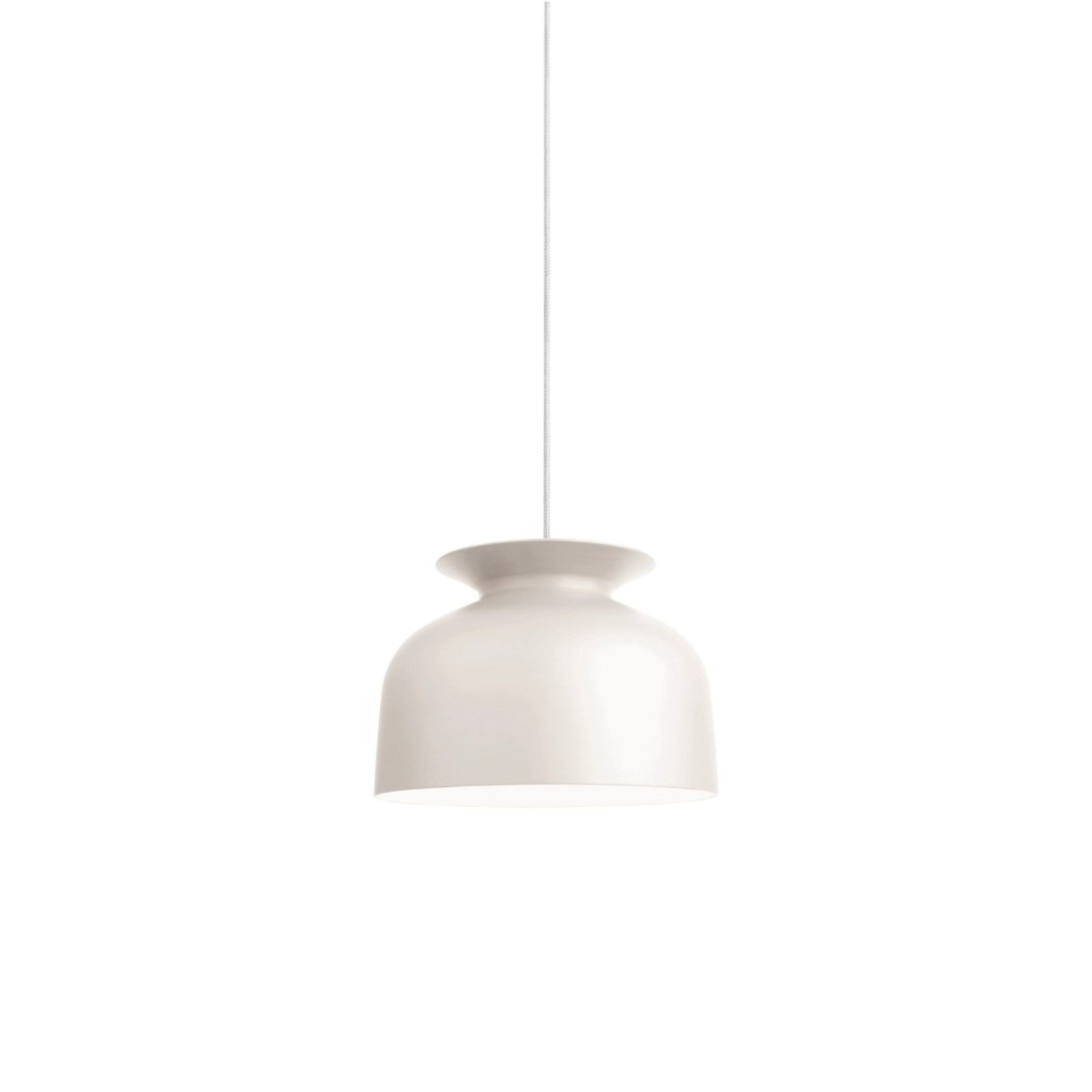 Ronde Závěsná Lampa ø40 Matte White - GUBI