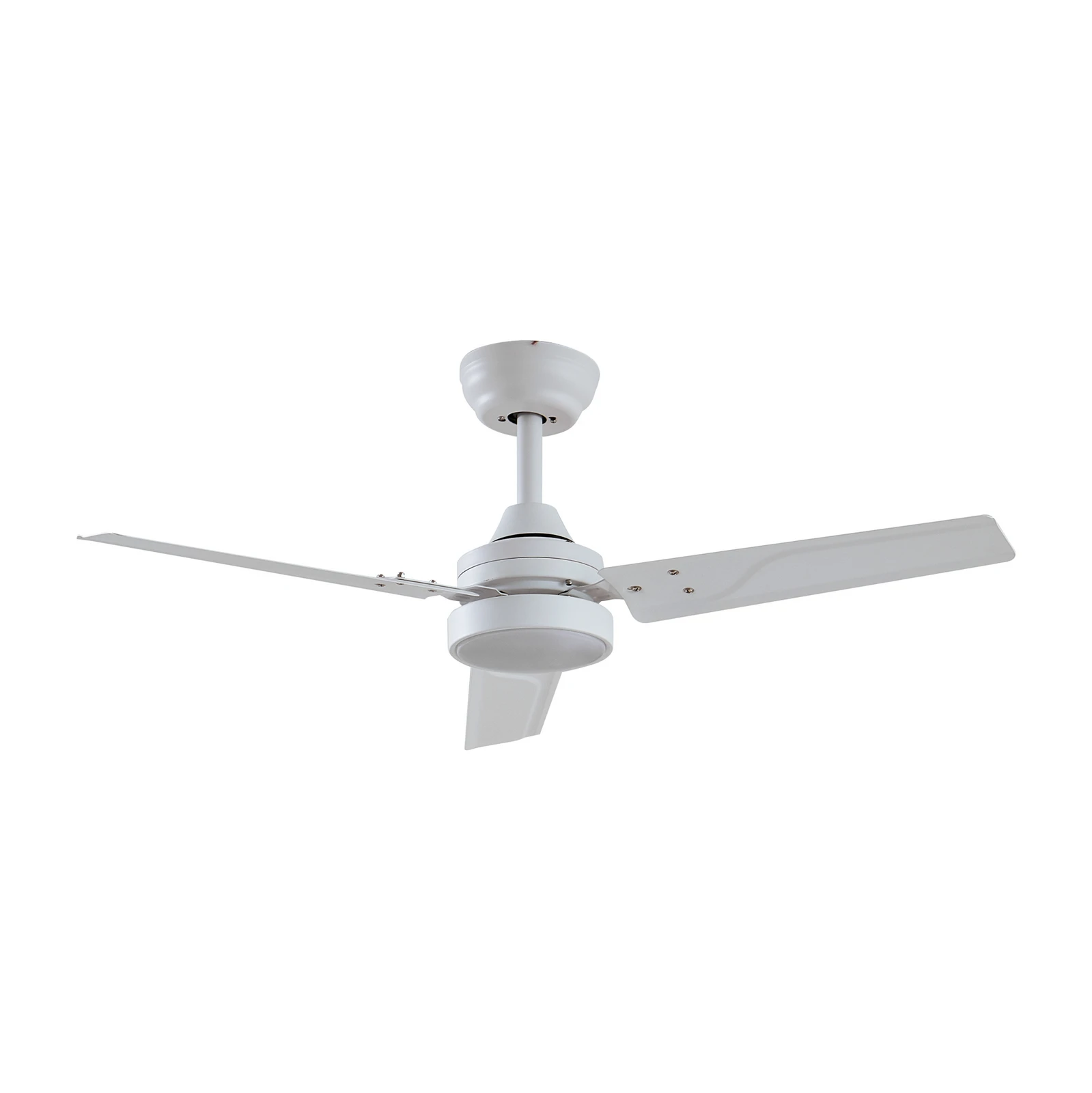 Lindby LED-laeventilaator Aerallo, valge, CCT, vaikne
