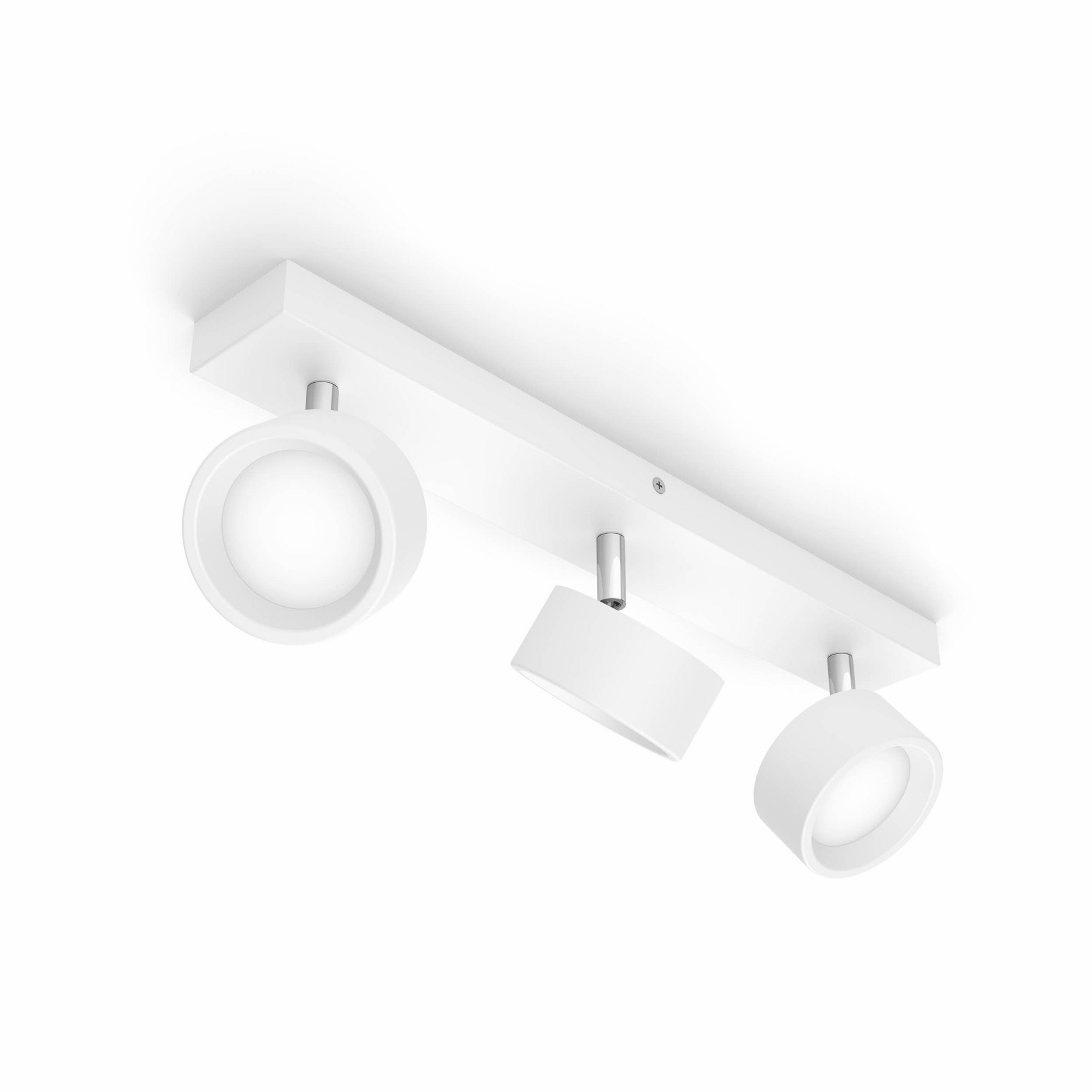 Spot pour plafond LED Bracia à 3 lampes, blanc - Philips