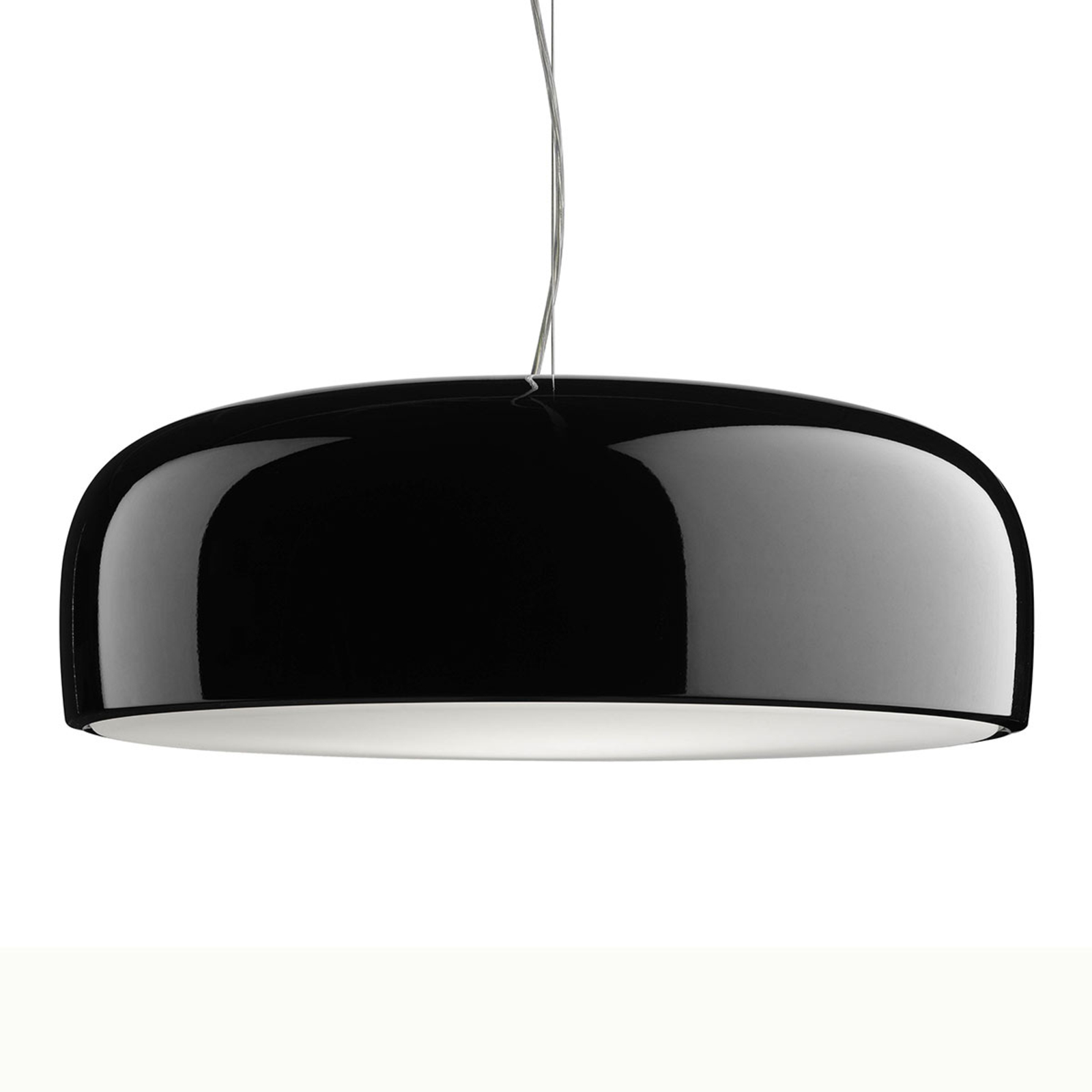 Flos FLOS Smithfield LED hanging light black, for Living / Dining Room, aluminium, 30 W, energy efficiency: A+, H: 21.5 cm