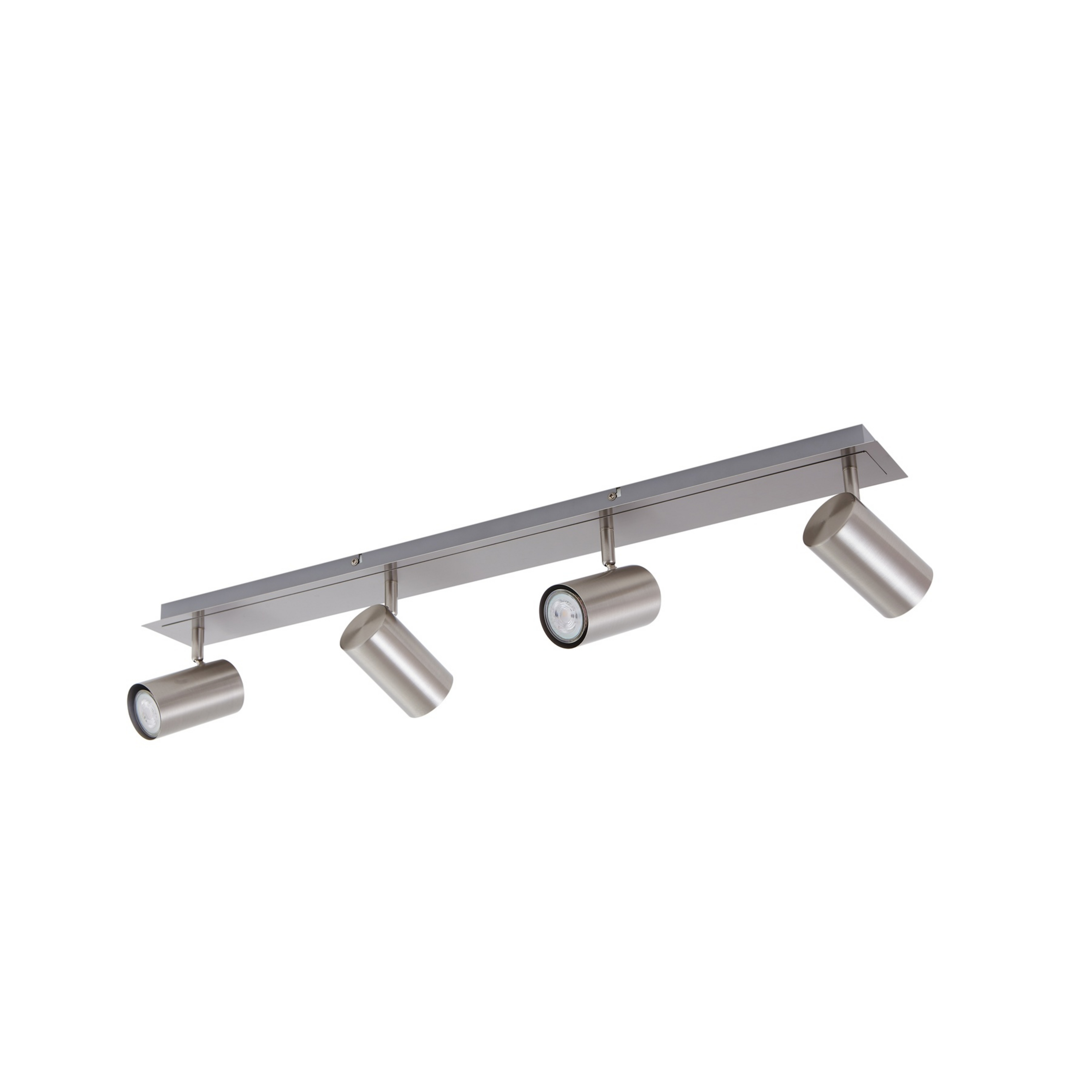 Joffrey 4 Deckenleuchte L80 Nickel - Lindby