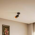 Envostar Fida spot pour plafond à 1 lampe, noir