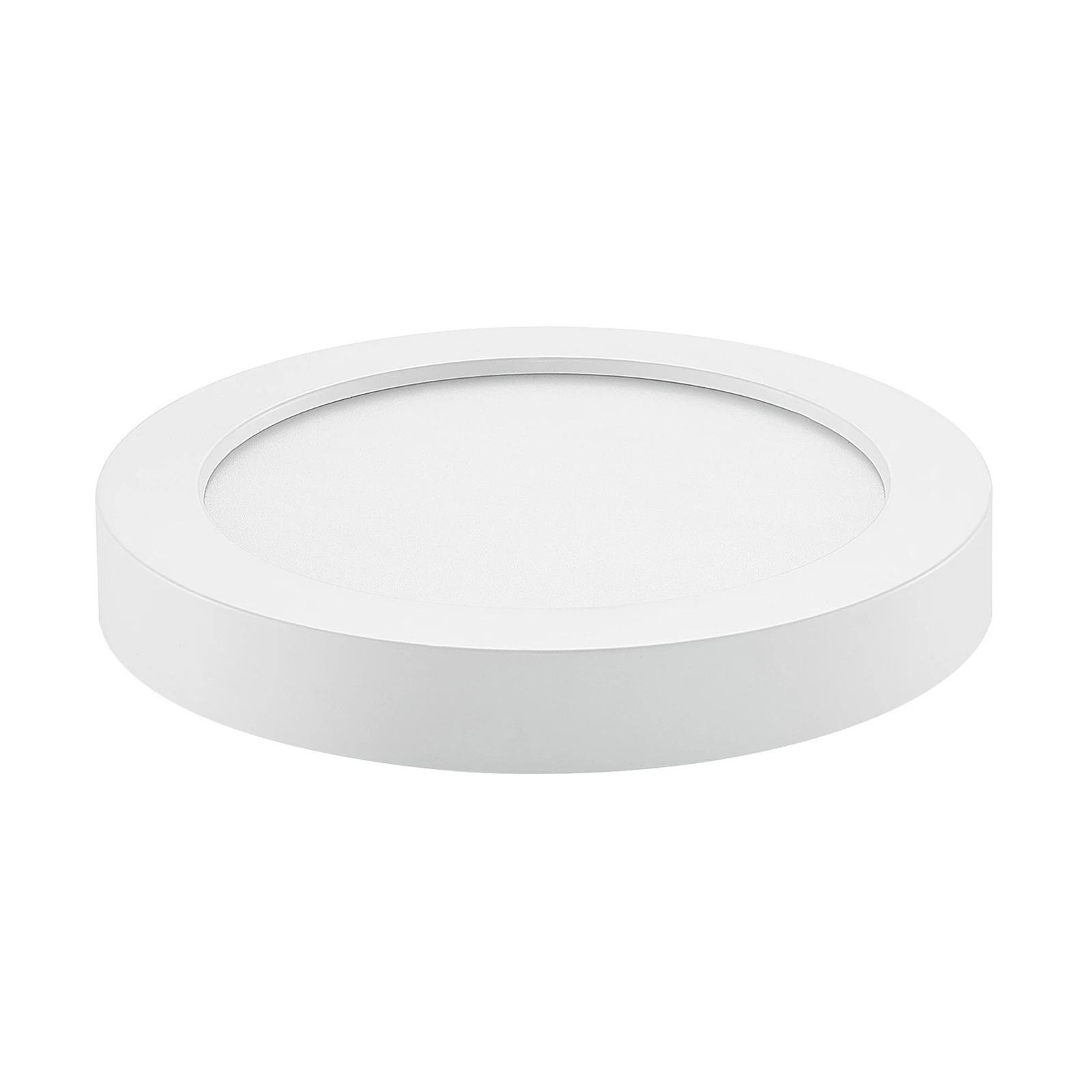 PRIOS LED-laelamp Edwina, valge, 25 cm, CCT, IP44