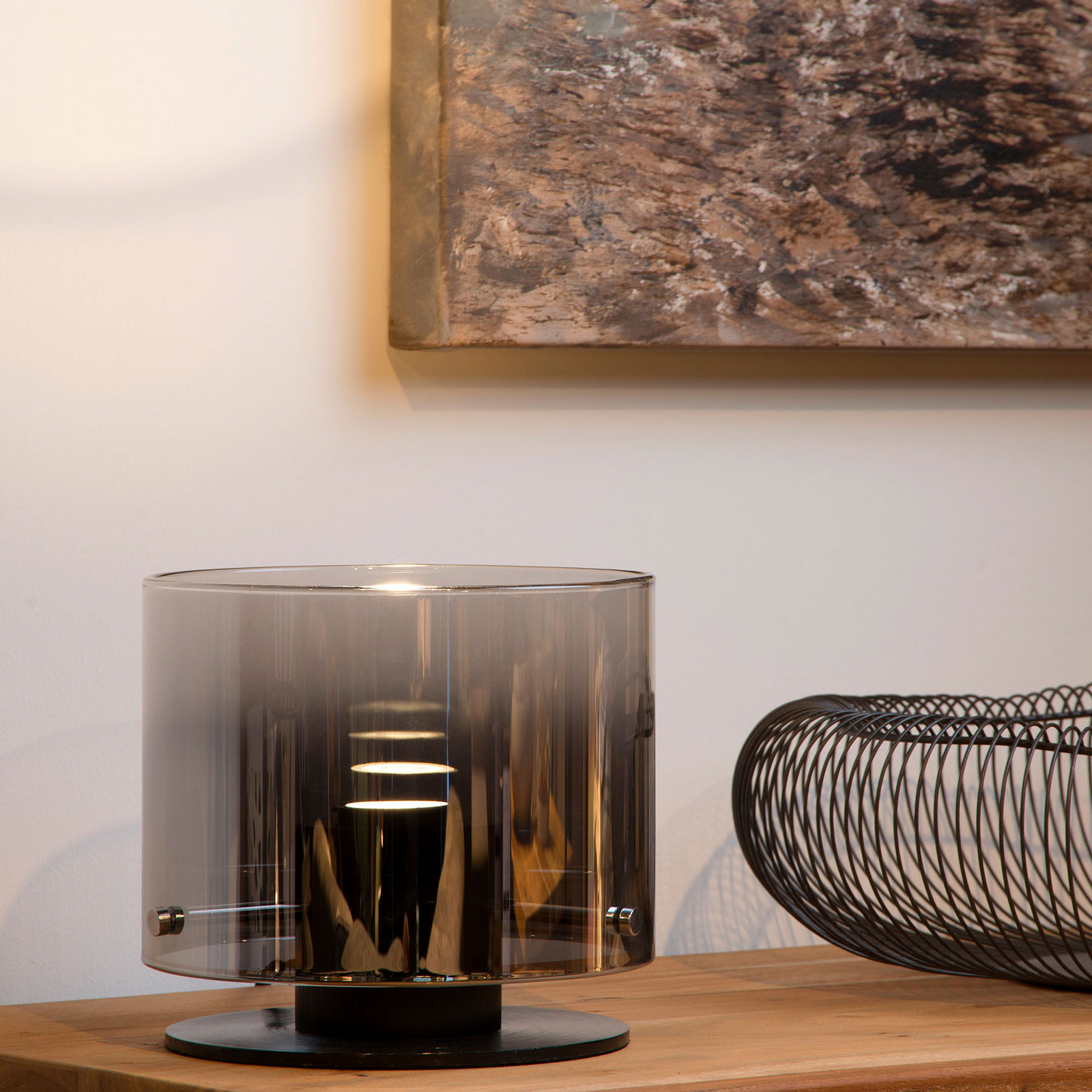 Lampe A Poser Led Owino A Effet Miroir Luminaire Fr