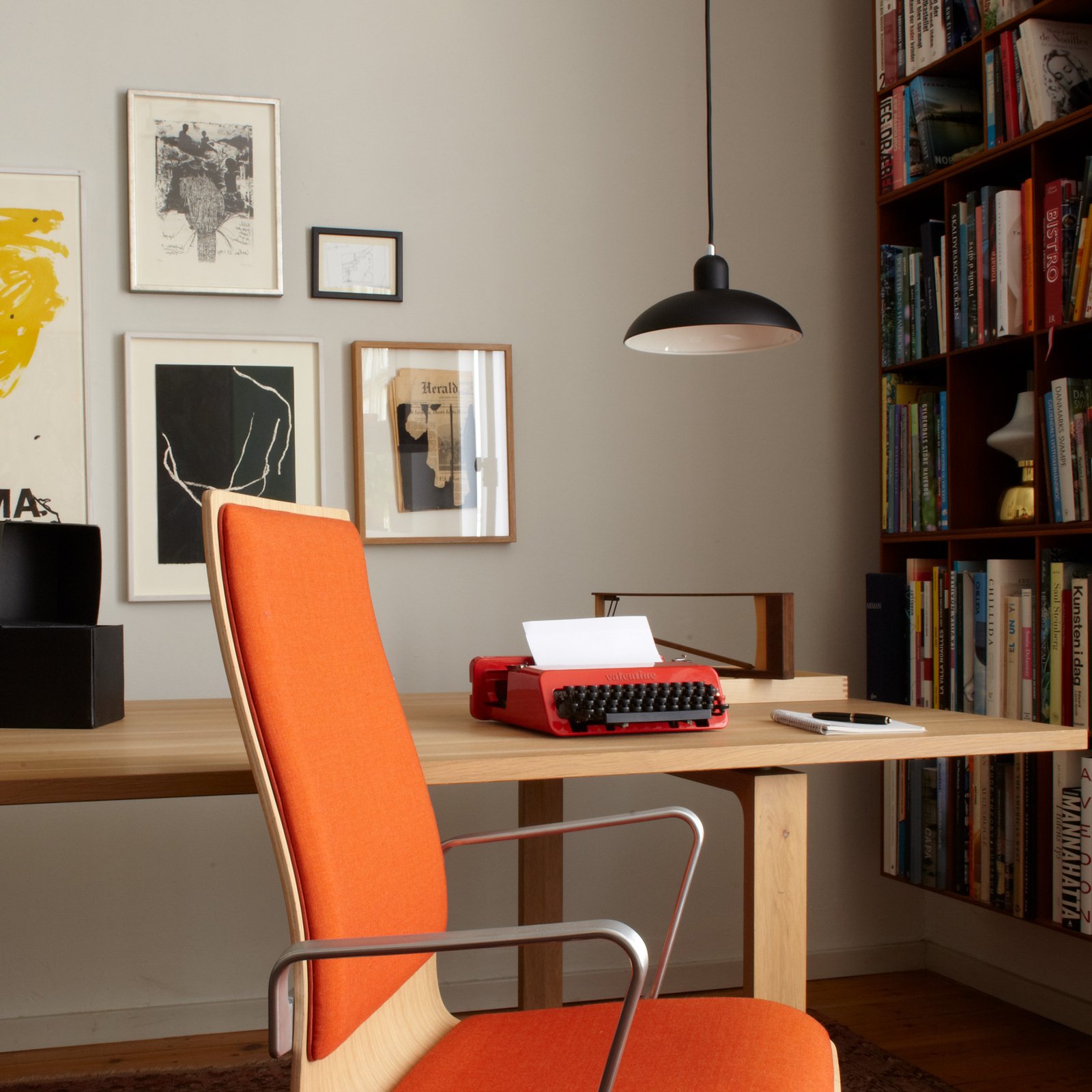 KAISER idell™ 6631-P Taklampa Matt Svart - Fritz Hansen