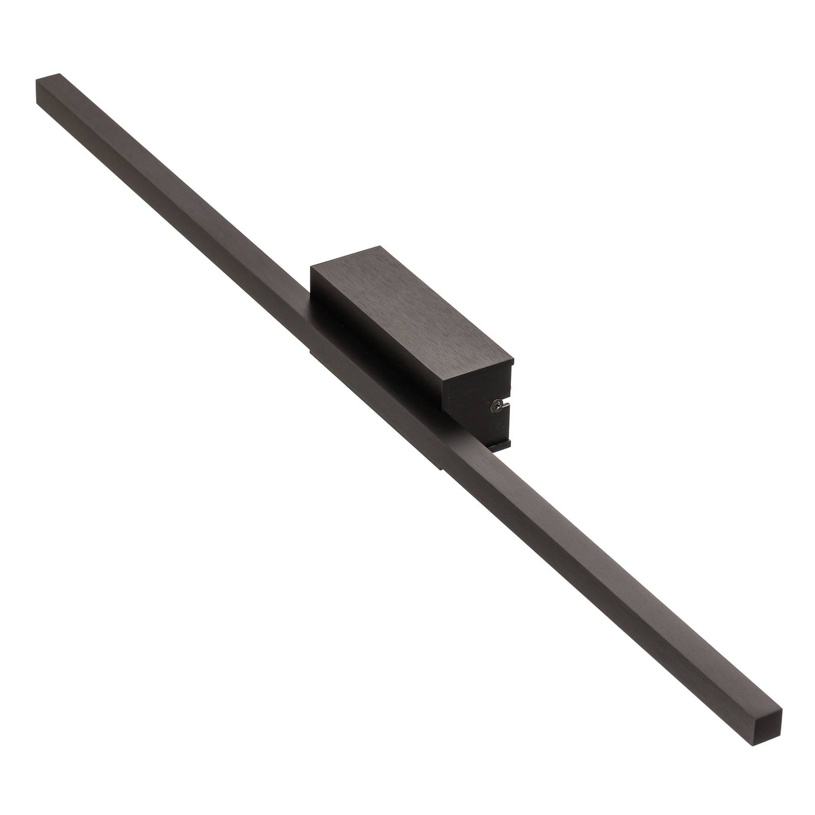 Quitani kinkiet LED Tolu, czarny, szerokość 65 cm