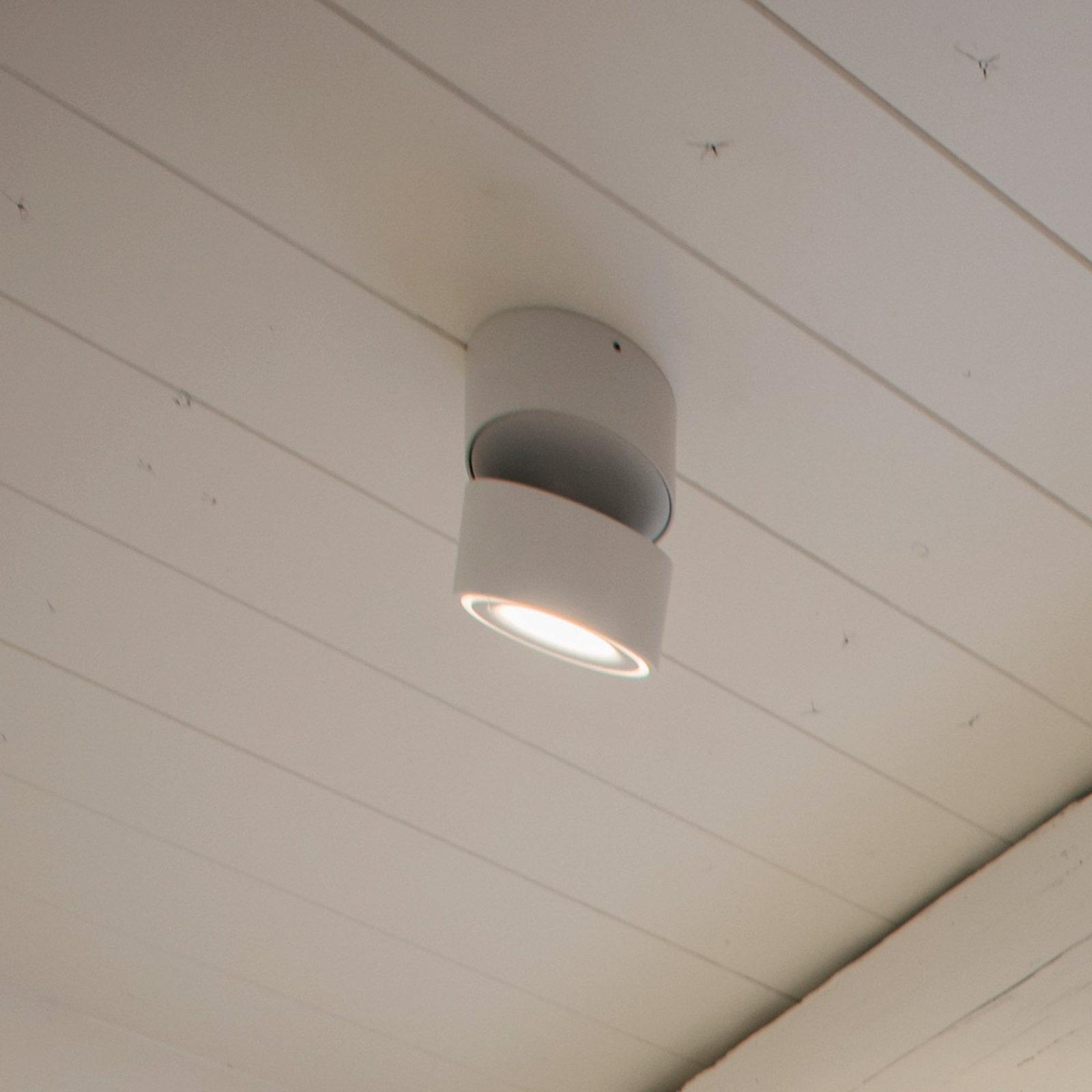 Egger Clippo LED-Deckenspot, dim-to-warm