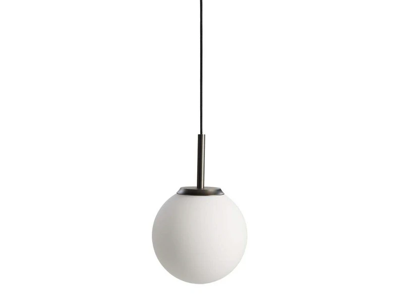 ANTIDARK – Palla P135 LED-Pendelleuchte, opal/titangrau, CCT