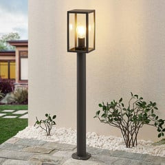 Lindby lampione Filimon, 80 cm, antracite,  IP44, E27