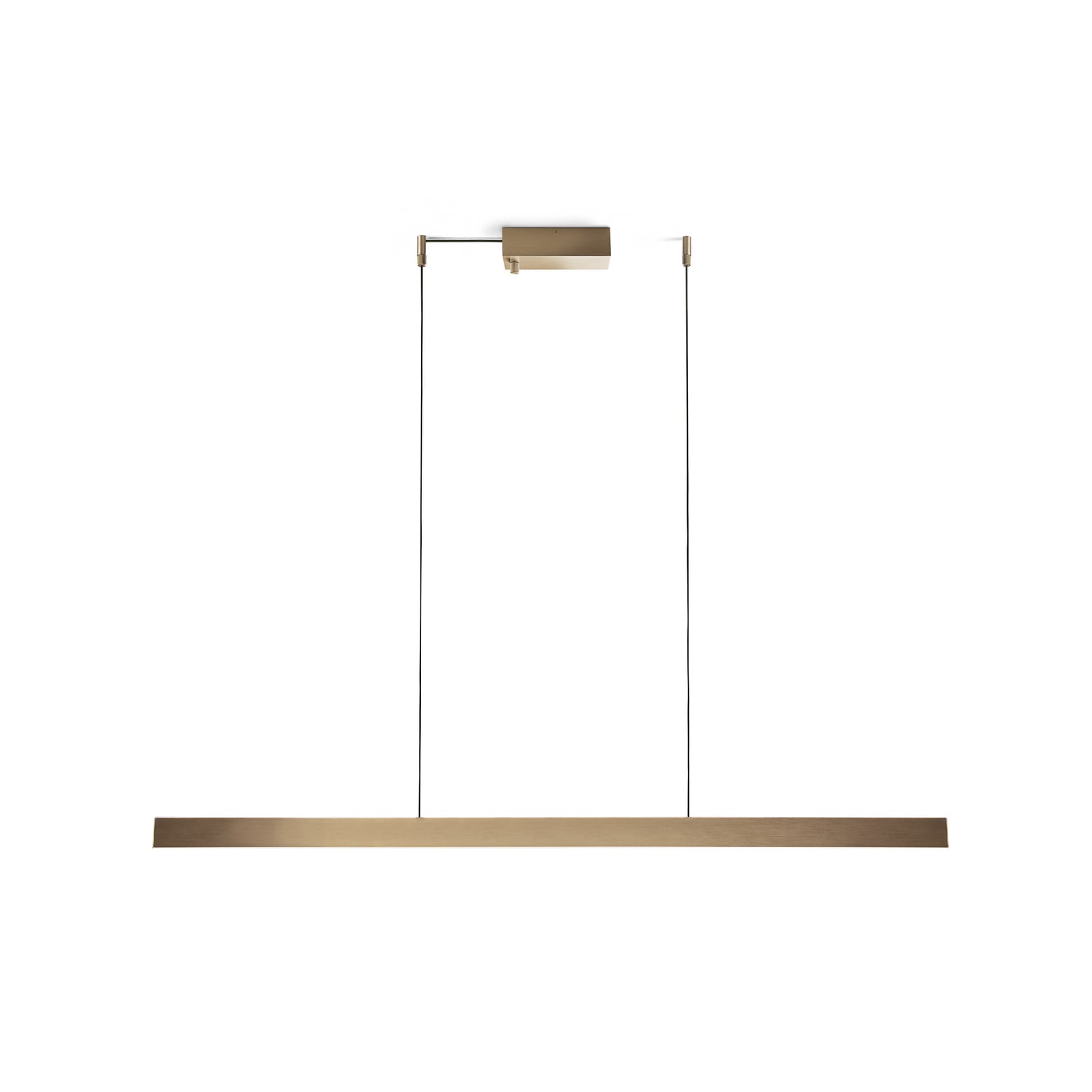 Edge Linear S1500 LED-Hängelampe, messing, CCT - Light-Point