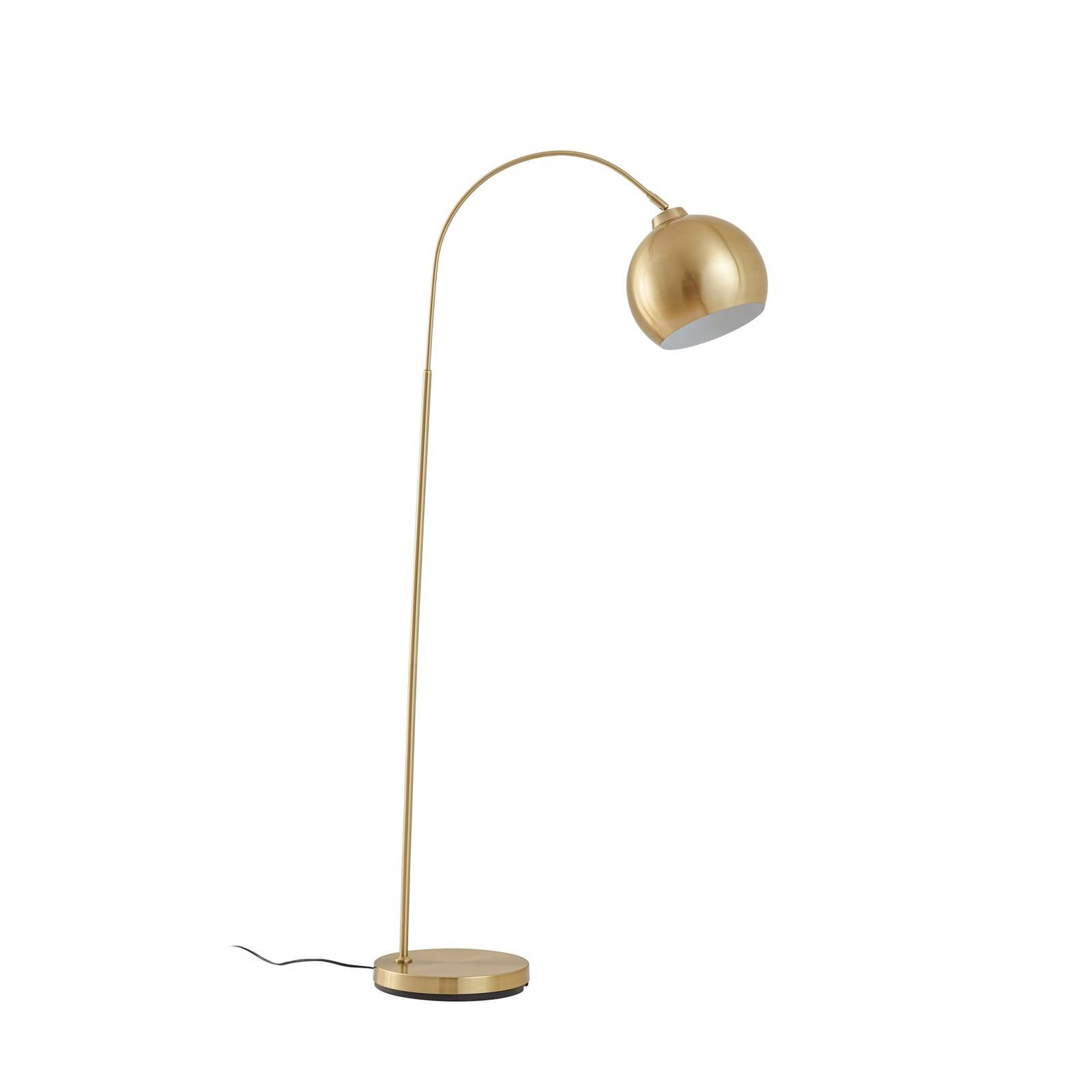 Lindby - Stehlampe (Bogenleuchte) Moisia aus Metall für Wohnzimmer & Esszimmer von