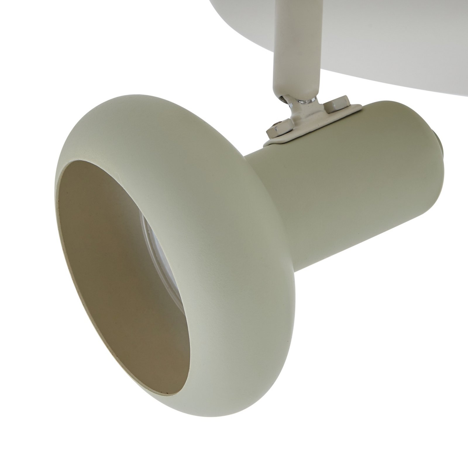 Huby 3 Lámpara de Techo Beige/Claro Verde - Lindby