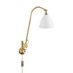 Bestlite BL6 Aplică de Perete ø16 Brass/Matte White - GUBI