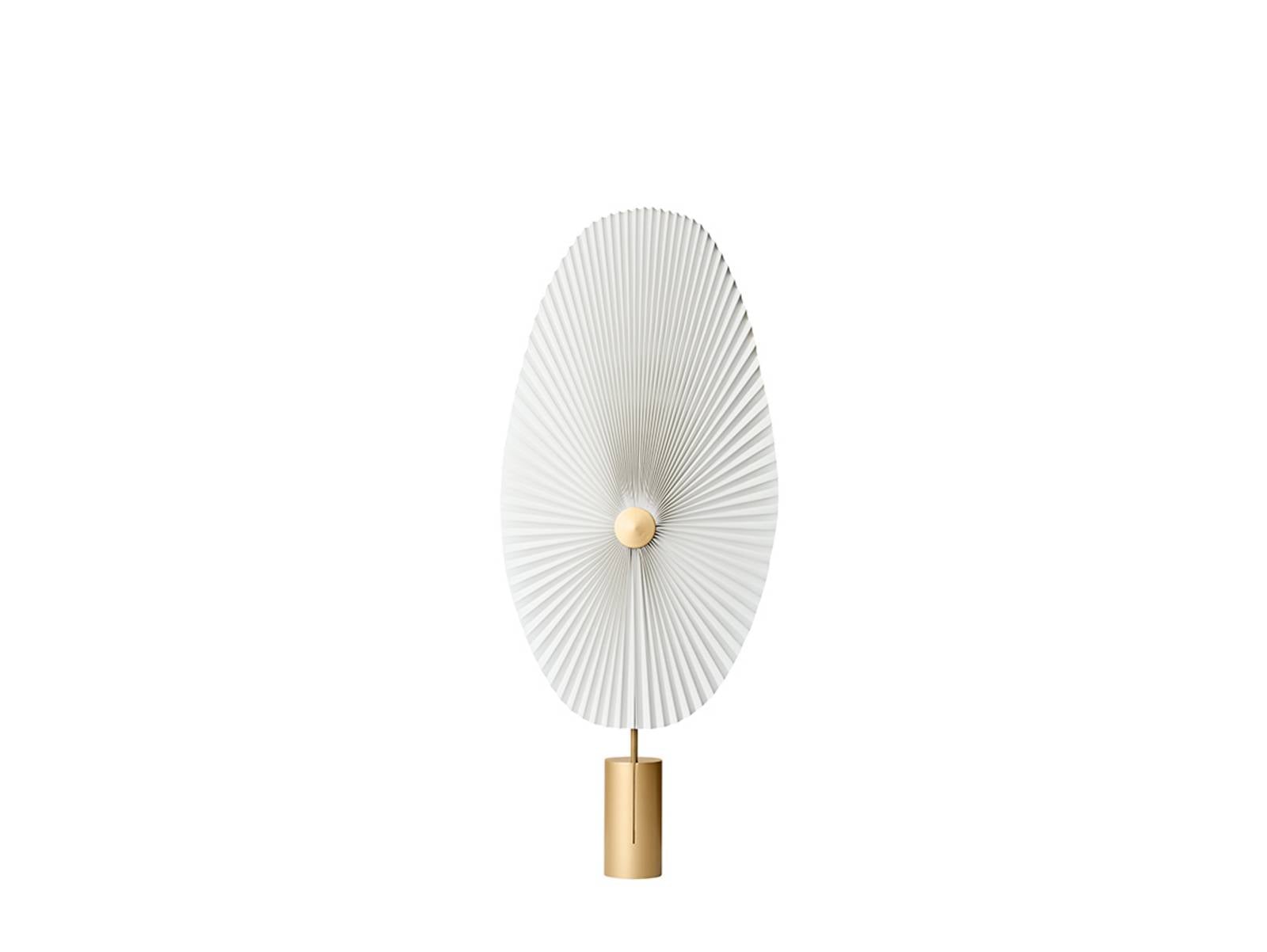 GEJST LED-Stehleuchte Liris, messing, Höhe 132 cm