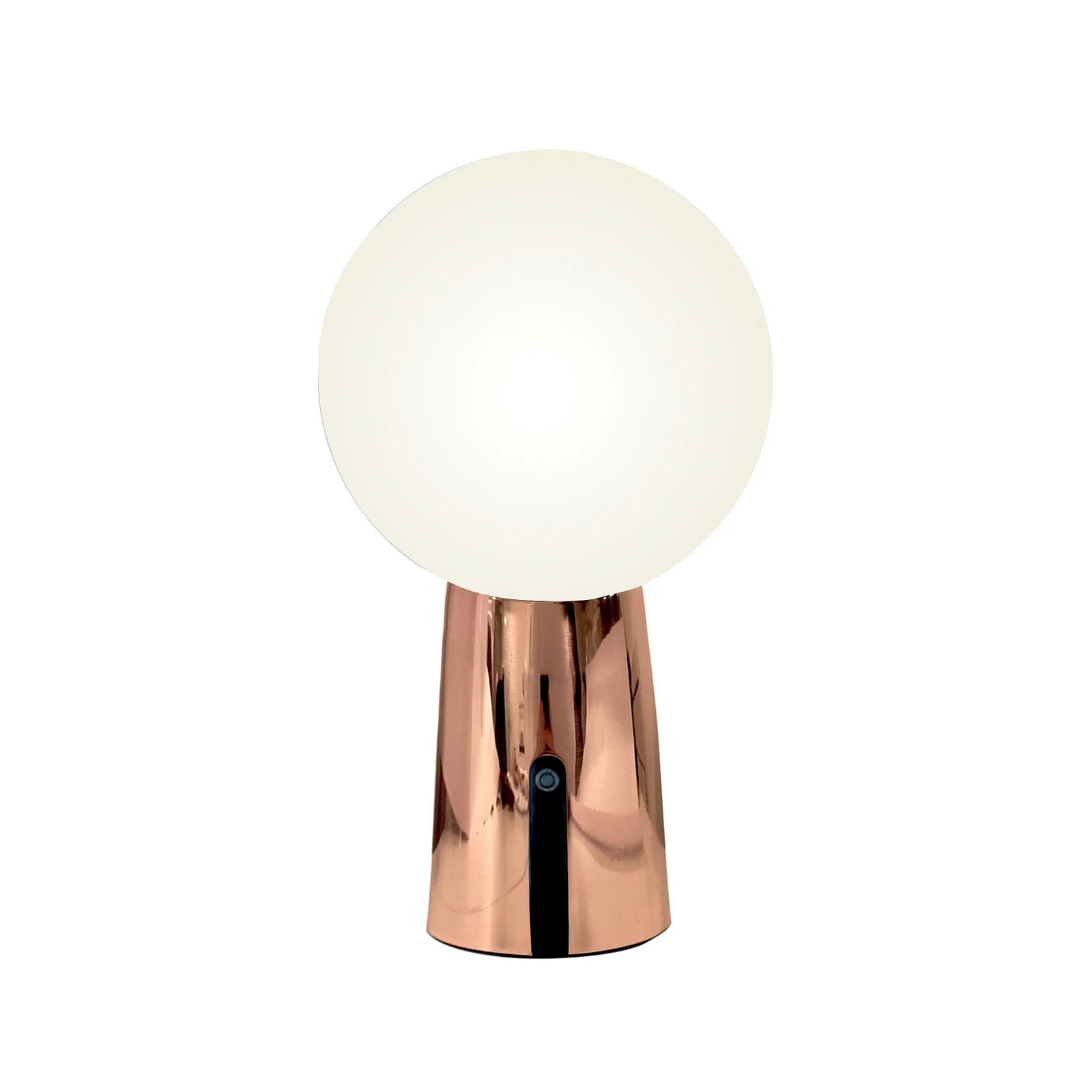 Zafferano Olimpia Luminaire rechargeable intérieur film cuivre