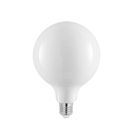 LED-lamppu E27 6W 2700K G125 globe opaali