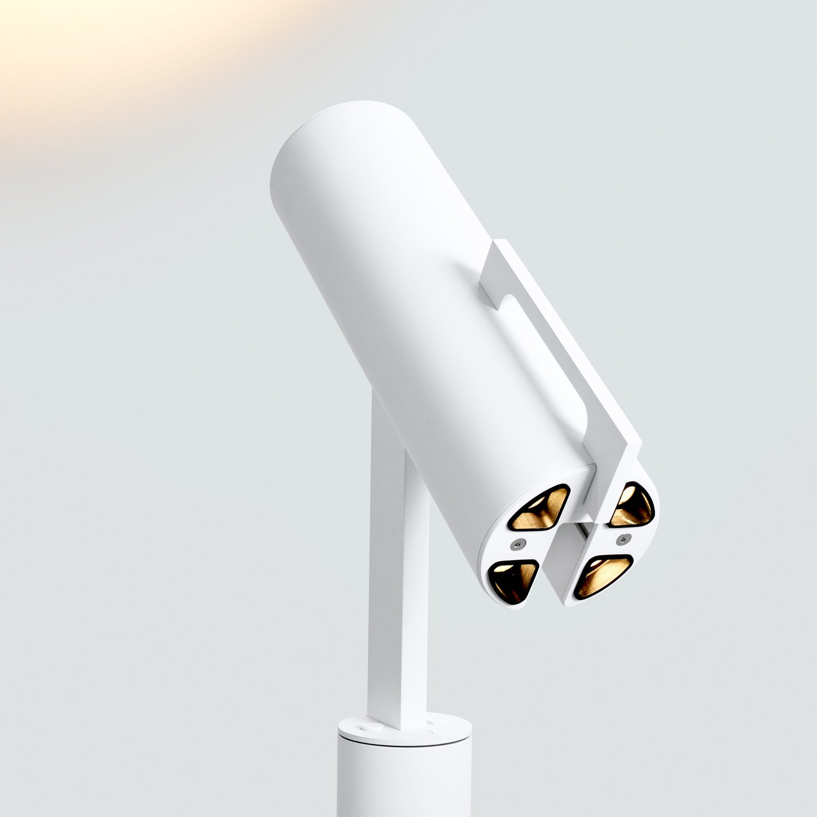 BYOK Barrone LED stojací lampa, stmívatelná, bílá