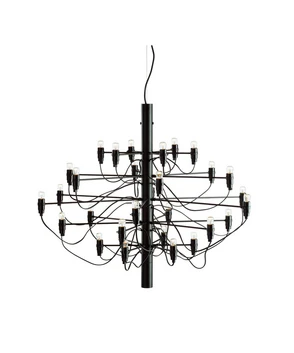 2097/30 LED Pendelleuchte Schwarz - Flos