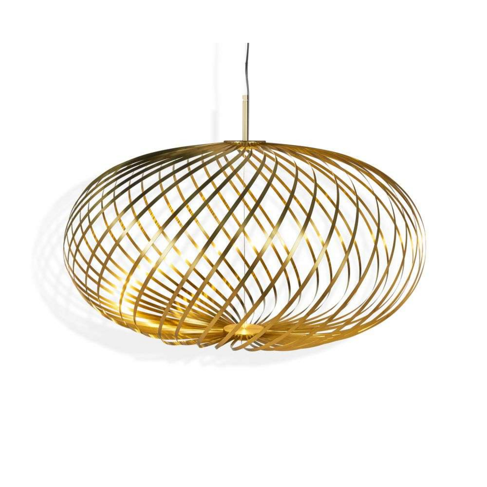 Spring Lustră Pendul Medium Brass - Tom Dixon