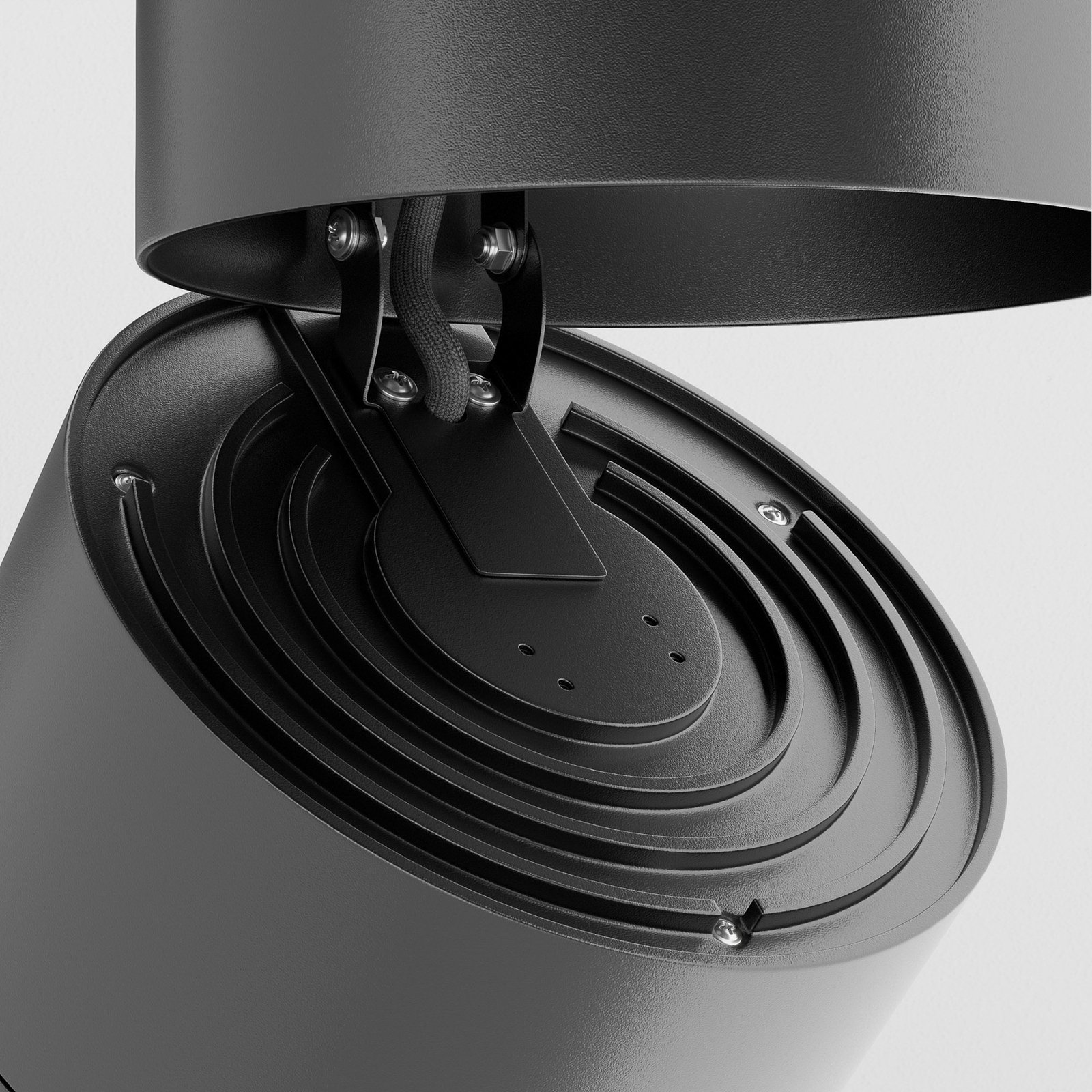 Maytoni Yin LED-spotlight Unity-system, triac, 940, svart