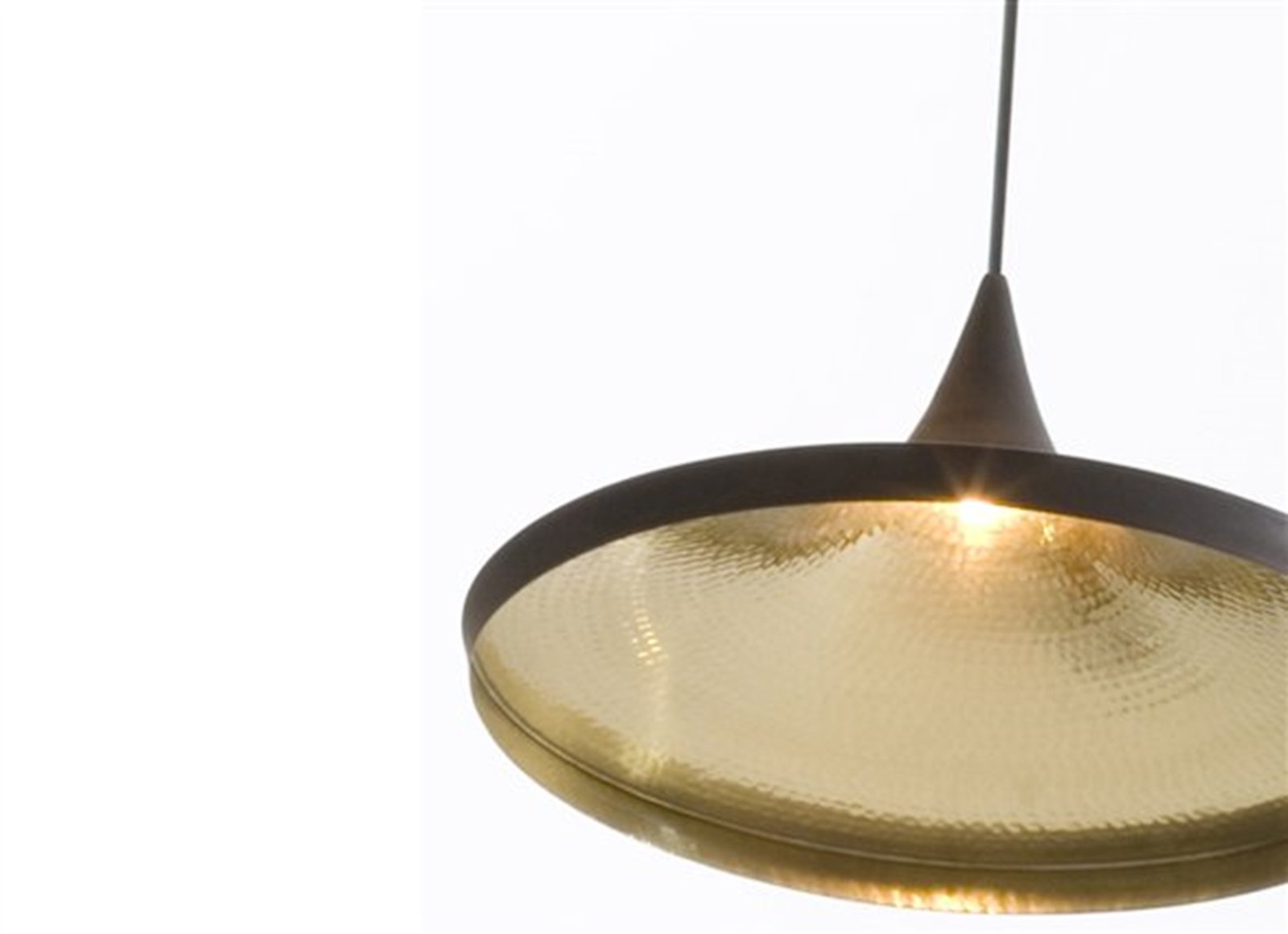 Beat Light Wide LED Lustră Pendul Black - Tom Dixon